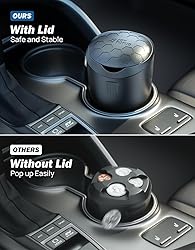JOYTUTUS Coin Holder for Car, Larger-Capacity Car