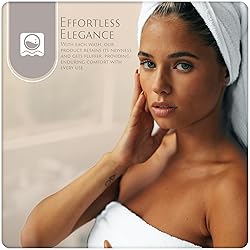 MAURA Basics Bath Towel Sets for Bathroom with