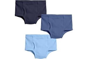 City Threads Boys Organic Cotton Brief Underwear for Sensitive Skin and Sensory Friendly (SPD)