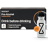ZBiotics — Feel Better After Drinking, Wake Up Refreshed, Science-Backed, Patented Probiotic for Easier Mornings, Travel-Friendly, 12-Pack of 0.47 Fl Oz Bottles