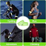 URAQT 4 Pack High Visibility Reflective Arm Bands for Running Walking Cycling view 7