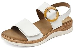 UBFEN Womens Flat Sandals Arch Support Open Toe