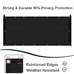 SUNLAX Privacy Fence Screen 6' x 26' Heavy Duty
