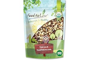 Organic Energy Trail Mix, 4 Pounds — Non-GMO and Raw Nuts and Berries Including Cashews, Golden Berries, Raisins, Walnuts, an