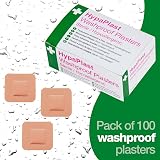 Safety First Aid Group HypaPlast Pink Washproof Plasters 3.8x3.8cm Pack of 100 view 5