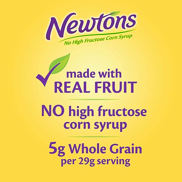NEWTONS SOFT & FRUIT CHEWY STRAWBERRY COOKIES, (STRAWBERRY BARS), 10 OZ PACK