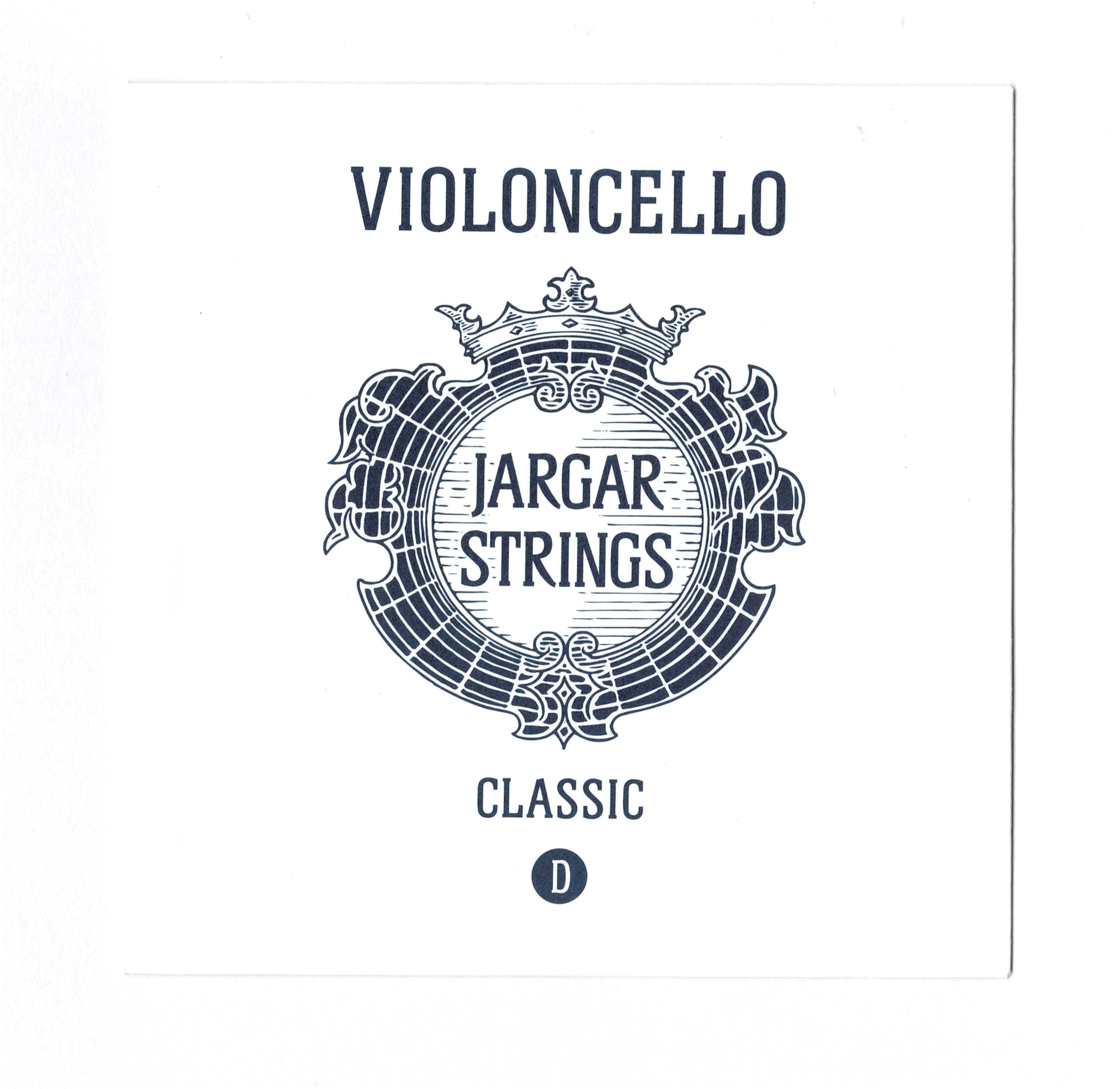 Jargar 638904 JARGAR Cello single string D "Classic" Chrome steel Medium