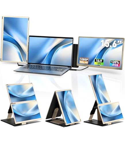 NexPad USB-C Portable Monitor for Laptop. 12 inch FHD 1080P IPS