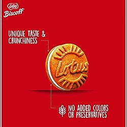 Biscoff Cookies | Vanilla Cream Filling Biscotti