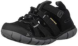 KEEN Seacamp 2 CNX Closed Toe Sandals, Black/Steel