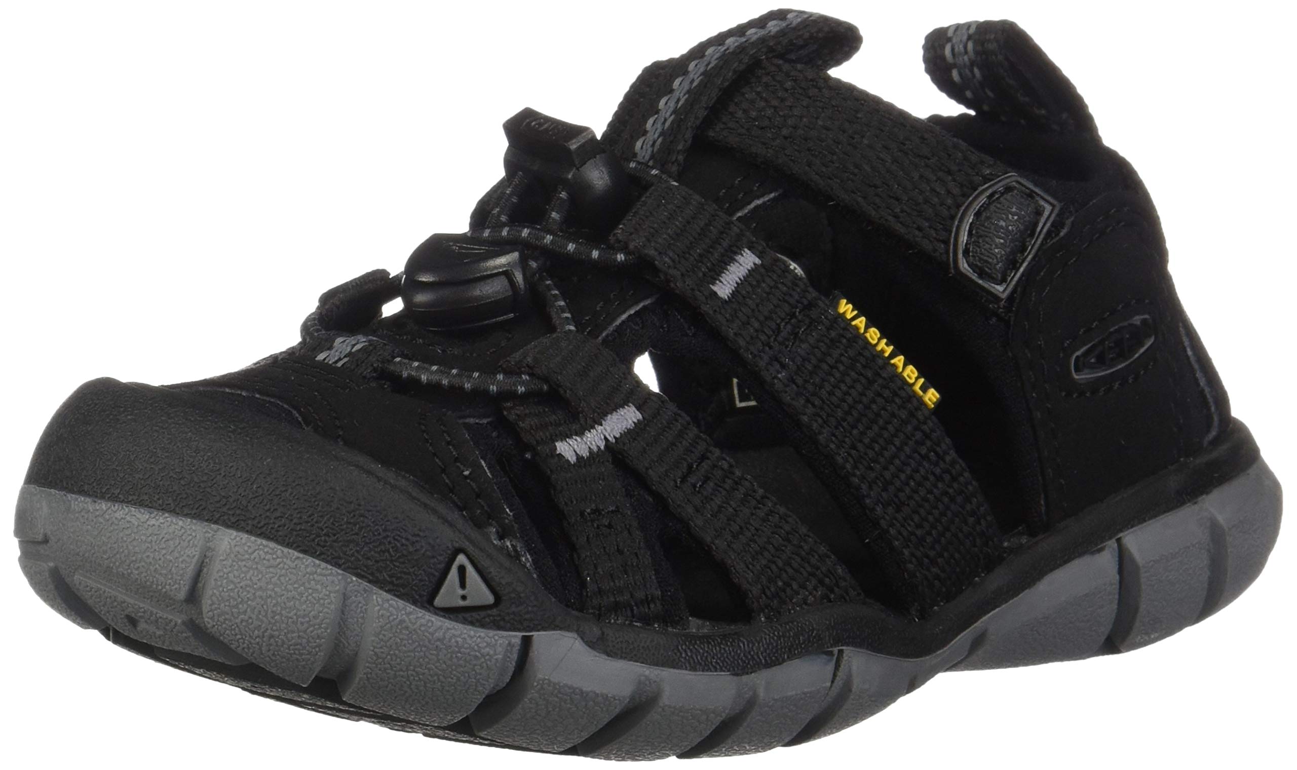 KEEN Seacamp 2 CNX Closed Toe Sandals, Black/Steel
