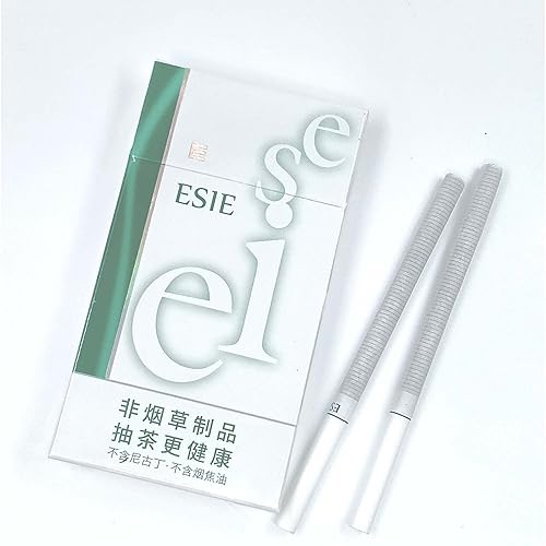no nicotine tobacco Herbal Cigarettes No Tobacco No Nicotine Free 10 Packs of 200 (Mint, 1  Packs of 20) in Saudi Arabia