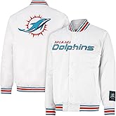 Ultra Game Adults NFL Official Smashing Records Satin Jacket