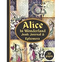 Alice in Wonderland Scrapbook Paper Pad | 12 Designs 24