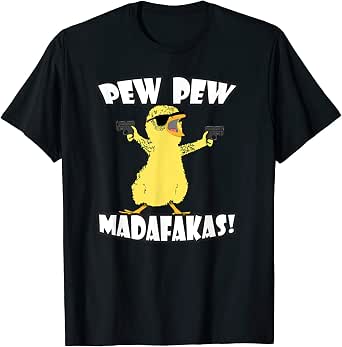 Pew Pew Madafakas Crazy Chick Graphic 