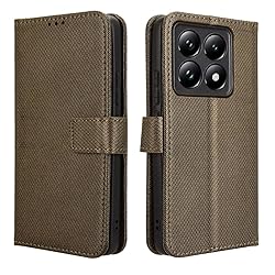 Elubugod Compatible with Xiaomi 14T Leather Case