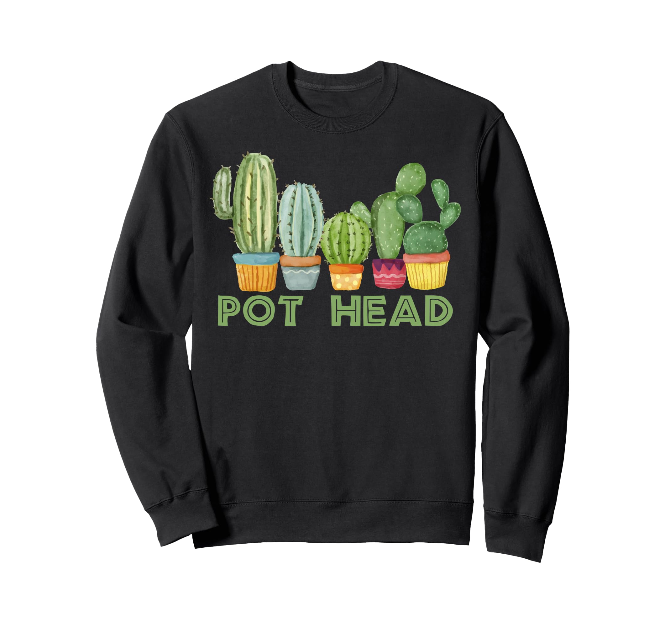 Succulent Design For Pot Head Gardeners Plant Lovers Sweatshirt