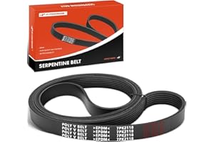 A-Premium Engine Serpentine Drive Belt Compatible with Toyota, Land Rover & Audi Cars - Tacoma 2005-2015, Tundra 2005-2010, 4