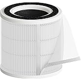 GoveeLife Air Purifier Replacement Filter for Smart Air Purifier H7129, Washable Pre-Filter, Effectively Removes Odors, Dust,