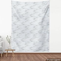 Ambesonne Harbour Stripe Fabric by The