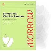 Morrow Beauty - Peptide-Infused Smoothing Wrinkle Patches - Overnight Patches for Smoothing Fine Lines and Wrinkles, Anti Aging Stickers for Crow's Feet, Elevens, Smile Lines (66 Count)