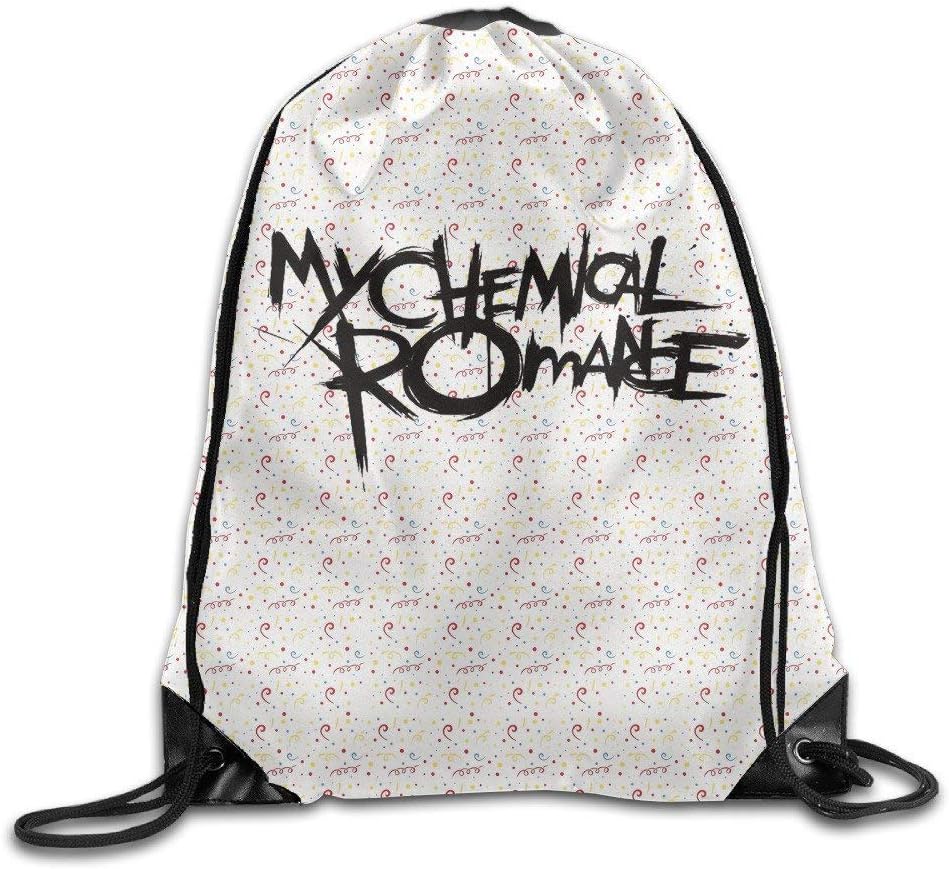 Nngogoing My Love Chemical Romance Drawstring Backpack Sack Bag Travel Bag