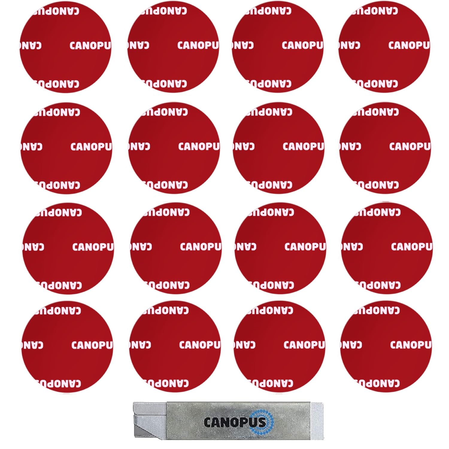 CANOPUS Double Sided Pads Heavy Duty Waterproof 16 PCs (25.4mm -Dia) Adhesive Pads for Car, Home Decor