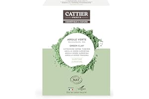 Cattier - Superfine Green Clay Powder, 1kg - Montmorillonite Clay to Promotes Skin Cell Renewal - Facial Masks, Poultices and