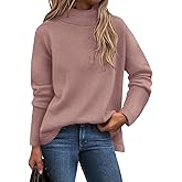 TIYOMI Plus Size Sweater Tops for Women Turtleneck Warm Pullover XL-5XL