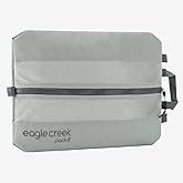 Eagle Creek Pack-It Reveal Shoe Sack - Breathable Shoe Storage Sack for Optimizing Luggage Space - Quick-Drying Material - Lightweight - Washable - Ventilated - Storm Grey