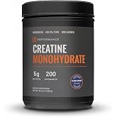 Rational Nutrition Eurofins Clean Sport Certified Creatine Monohydrate Powder - 200 Servings, 1kg, &ge;99.9% Pure, Banned Substance Tested, Unflavored, Micronized