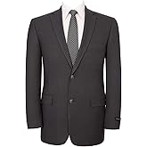 AMY ZHU Men’s Sport Coat Classic Fit Suit Jacket 2 Button Stretch Blazer Regular & Big and Tall for Daily Business
