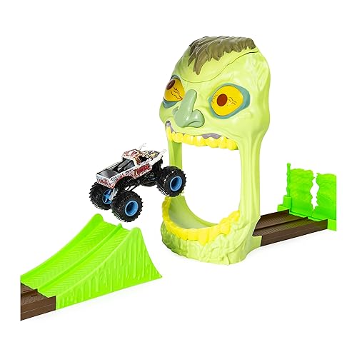 THE MONSTERS 2点セット Monster Jam, Official Zombie Madness Playset Featuring