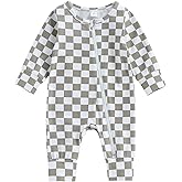 Ledy Champswiin Newborn Baby Boy Girl Romper Cute 3 6 12 18 Months Infant Fall Clothes Diagonal Zip-up Jumpsuit Outfit