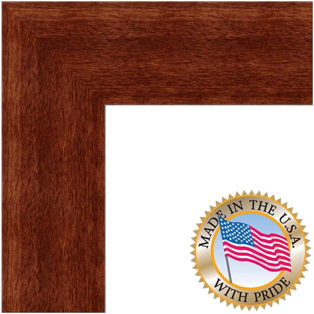 8.5x14 / 8.5 x 14 Picture Frame Canadian Walnut .. 2'' wide Amazon.ca