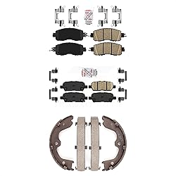 Transit Auto Front Rear Ceramic Disc Brake Pads Kit