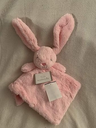 pink bunny security blanket