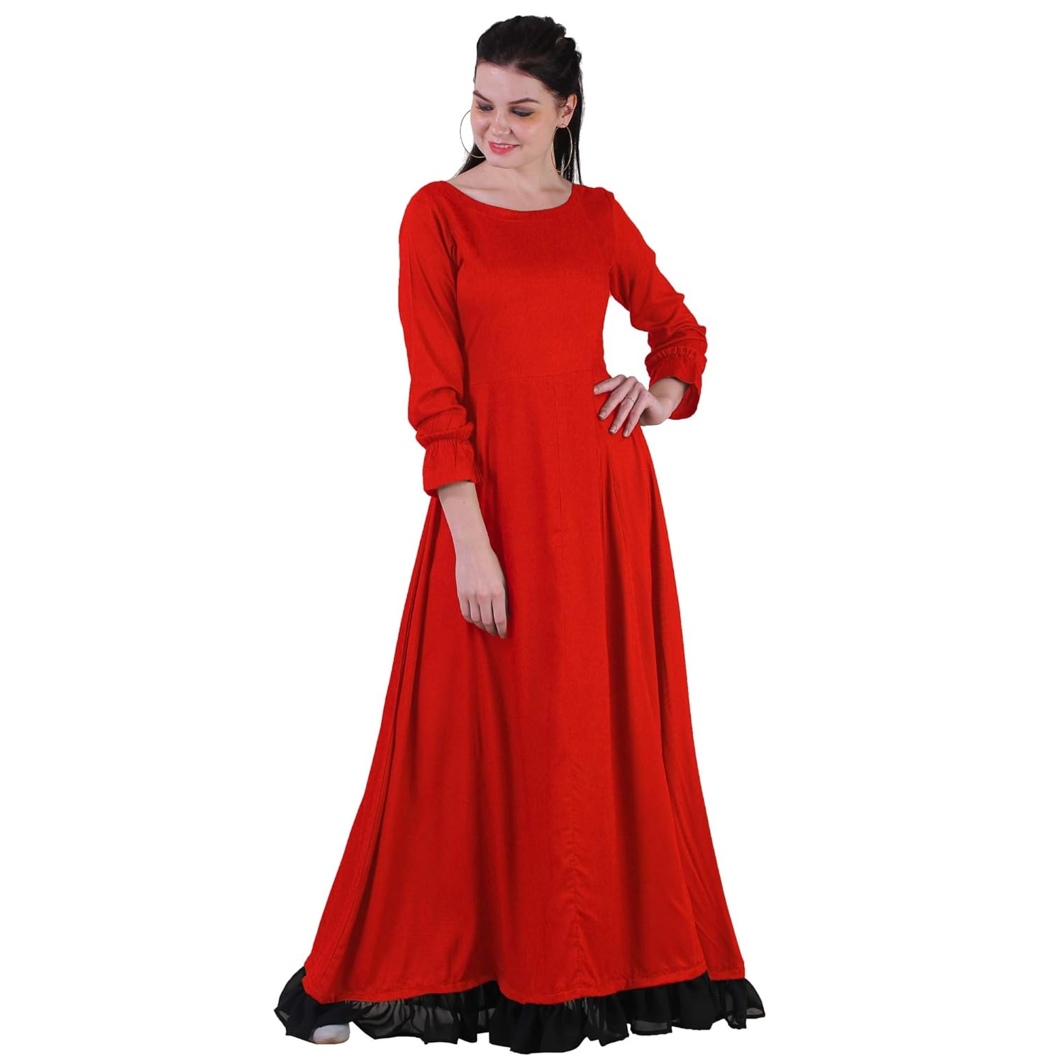 plain one piece gown