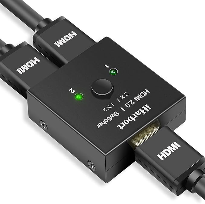 HDMI Switch iHarbort Adaptateur de commutateur / répartiteur 2.0 HDMI
