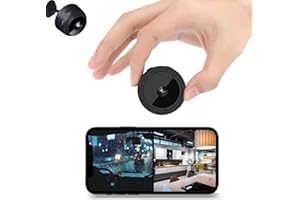DAIFAC Wireless Mini Spy Camera HD Hidden Camera Small Nanny Cam with Motion Detection and Night Vision Portable Security Camera for Home Security Indoor/Outdoor