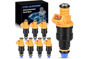 YZHIDIANF Upgraded 0280150943 Fuel Injectors Fit For:-Ford F150 4.6L 1997-2003 5.4L 1997-2002 For:-Mustang 1996-2004 F250 F350 E150 E250 E350 Bronco, For:-Lincoln Navigator, 5.0L 5.8L (8 Pcs)