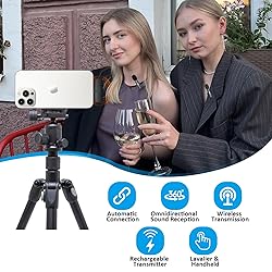 MAYBESTA Wireless Mini Microphone for iPhone 14