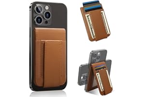 LDSXAY for MagSafe Wallet, Newest iPhone Wallet with Adjustable Stand & Money Clip, Detachable Magnetic Wallet for iPhone 15/14/13/12 Pro Max Plus, 10+ Cards Holder, Vegan Leather