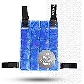 COLD FACTOR Ice Pack Cooling Vest for Men & Women—Lightweight, Adjustable Phase Change Cooling Vest for Hot Weather, Athletes, Outdoor Work, Industrial Use - Breathable Technology, Functional, Stylish