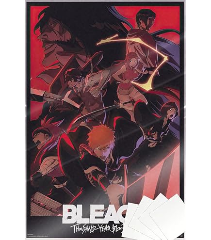 Amazon.com: Tina Art Bleach Anime Cool Large Framed Poster with