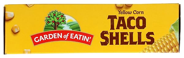 GARDEN OF EATIN’ TACO SHELLS, YELLOW CORN, 5.5 OZ