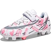 Soccer Cleats for Kids Boys Girls Indoor Football Firm Ground Turf Training Shoes for Youth