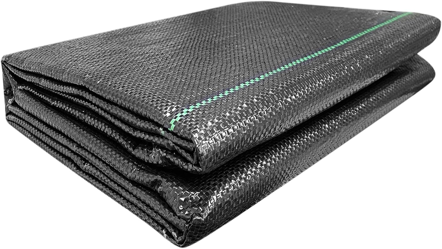 AGAKY Weed Control Fabric,2m x 5m Heavy Duty Weed Membrane Ground Cover