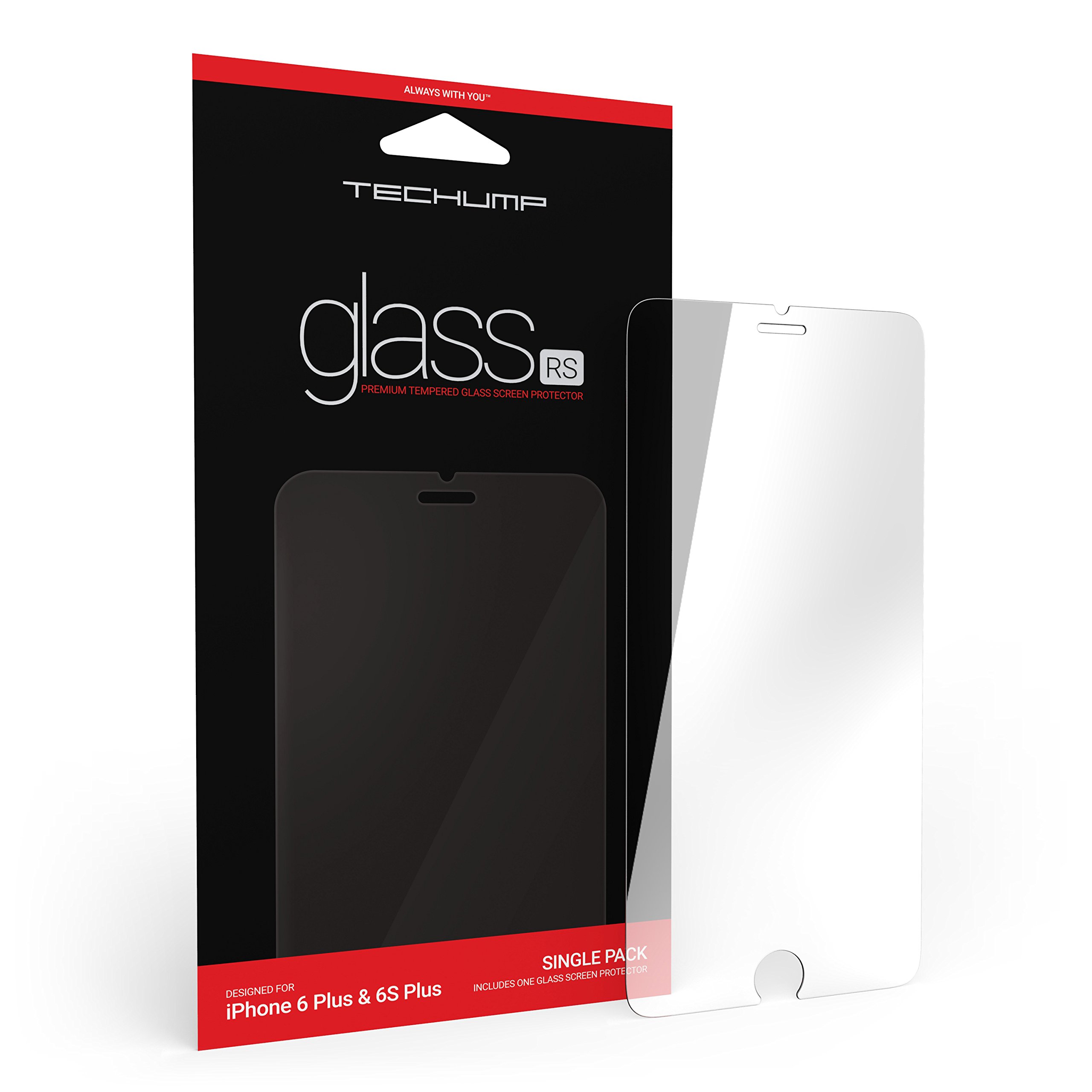 Techump TU060100 Tempered Glass Screen Protector for iPhone 6 Plus/6S Plus
