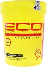 Eco Style Moroccan Argan Oil Hair Gel Extra Firm Hold 32oz Moisturizing Shine view 1